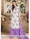 Gripping Multi Colour Print Work Palazzo Suit