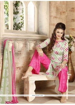Sophisticated Print Work Multi Colour Palazzo Suit