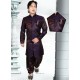 Striking Cream Color Brocade Sherwani