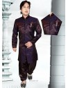 Striking Cream Color Brocade Sherwani