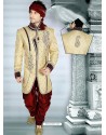 Groovy Brown Patiala Sherwani