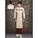 Sizzlng Maroon Wedding Sherwani