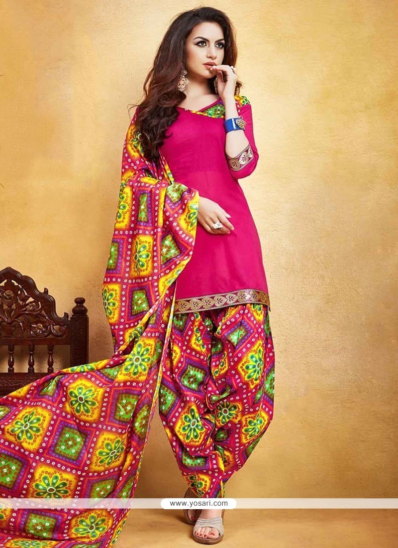 Buy Online Printed Work Punjabi Suit : 81569 -