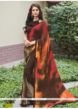 Astonishing Printed Saree For Casual