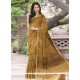 Genius Print Work Satin Printed Saree