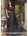 Prepossessing Faux Georgette Print Work Printed Saree