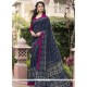 Sterling Faux Georgette Multi Colour Printed Saree