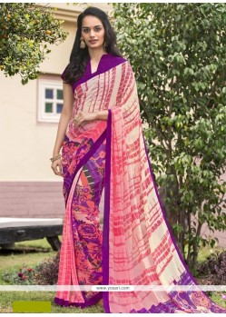 Distinctively Multi Colour Casual Saree