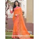 Enthralling Faux Georgette Printed Saree