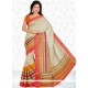 Remarkable Print Work Art Silk Traditional Saree