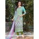 Fantastic Cotton Multi Colour Churidar Suit