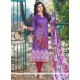 Transcendent Print Work Cotton Churidar Suit