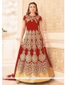 Gauhar Khan Faux Georgette Floor Length Anarkali Suit