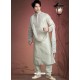 Refreshing White Readymade Kurta