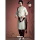 Incredible Cream Readymade Kurta Pajama