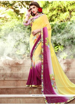 Sophisticated Weight Less Multi Colour Casual Saree
