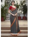 Spellbinding Faux Georgette Designer Saree