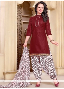 Enchanting Cotton Punjabi Suit