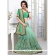 Flamboyant Patch Border Work Net Half N Half Designer Saree