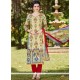 Glowing Cotton Multi Colour Pant Style Suit