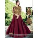 Amusing Wine Raw Silk Lehenga Choli