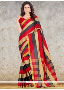 Titillating Bhagalpuri Silk Casual Saree