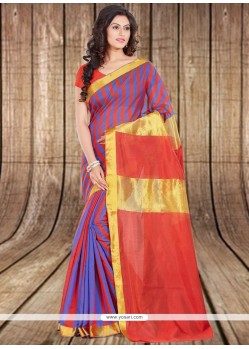 Sorcerous Bhagalpuri Silk Multi Colour Casual Saree