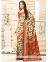 Distinctive Print Work Printed Saree