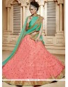 Conspicuous Net Diamond Work Lehenga Choli