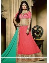 Dainty Net Patch Border Work Lehenga Choli