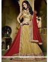 Fantastic Net Patch Border Work Lehenga Choli