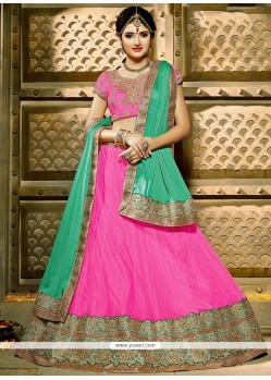 Opulent Patch Border Work Lehenga Choli