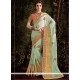 Phenomenal Faux Georgette Embroidered Work Saree