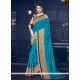 Exceptional Art Silk Patch Border Work Designer Traditional Saree