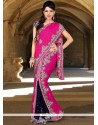 Flamboyant Faux Chiffon Lehenga Saree