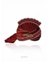 Classy Maroon Velvet Wedding Turban