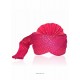 Groovy Pink Georgette Wedding Turban