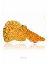 Gorgeous Yellow Georgette Wedding Turban