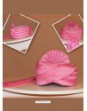 Trendy Pink Chanderi Silk Wedding Turban