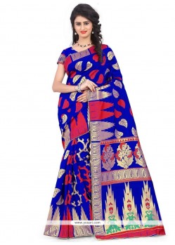 Winsome Banarasi Silk Woven Work Designer Traditional Saree