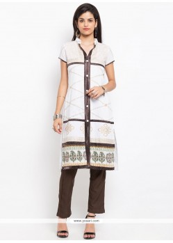 Sophisticated Cotton Party Wear Kurti