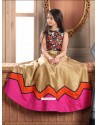 Demure Multi-color Banglory Silk Gown