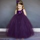 Blooming Purple Evening Gown