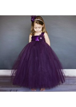 Blooming Purple Evening Gown