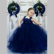 Navy Blue Party Wear Gown