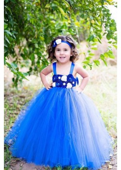 Royal Blue Party Wear Gown