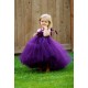 Flattering Purple Evening Gown