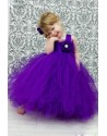 Trendy Purple Floor Length gown