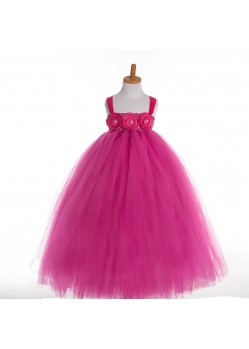 Hot Pink Evening Gown