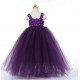 Astonishing Purple Length Gown